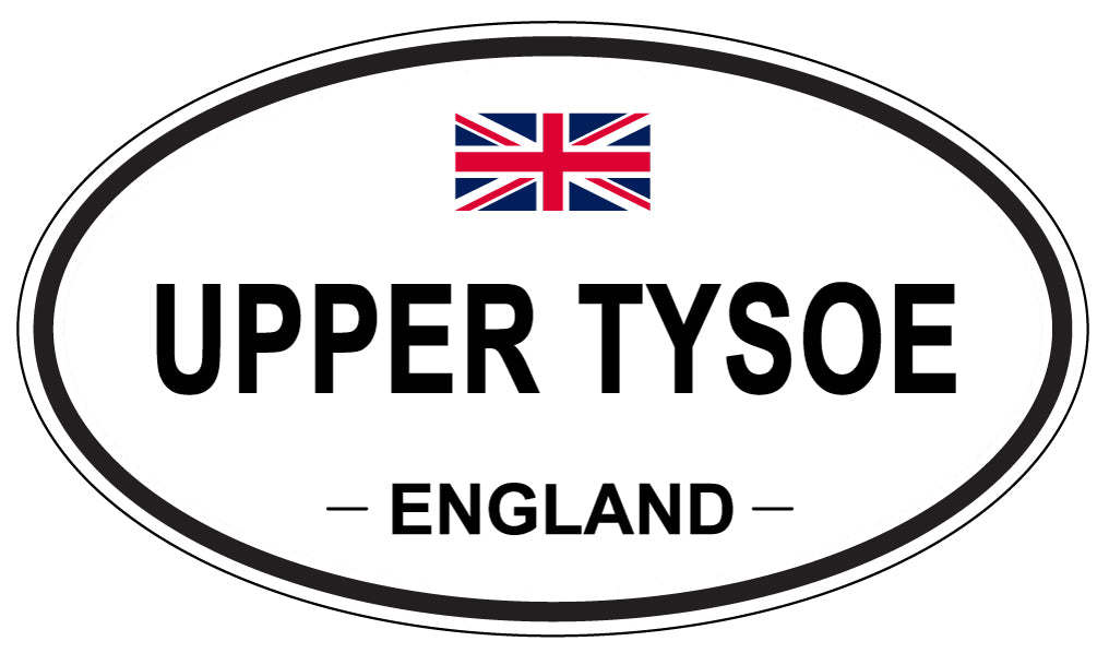 UPPER TYSOE, England - Oval Magnet