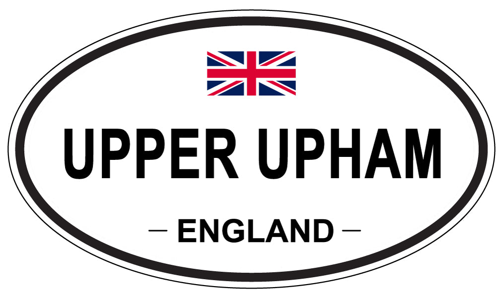 UPPER UPHAM, England - Oval Magnet