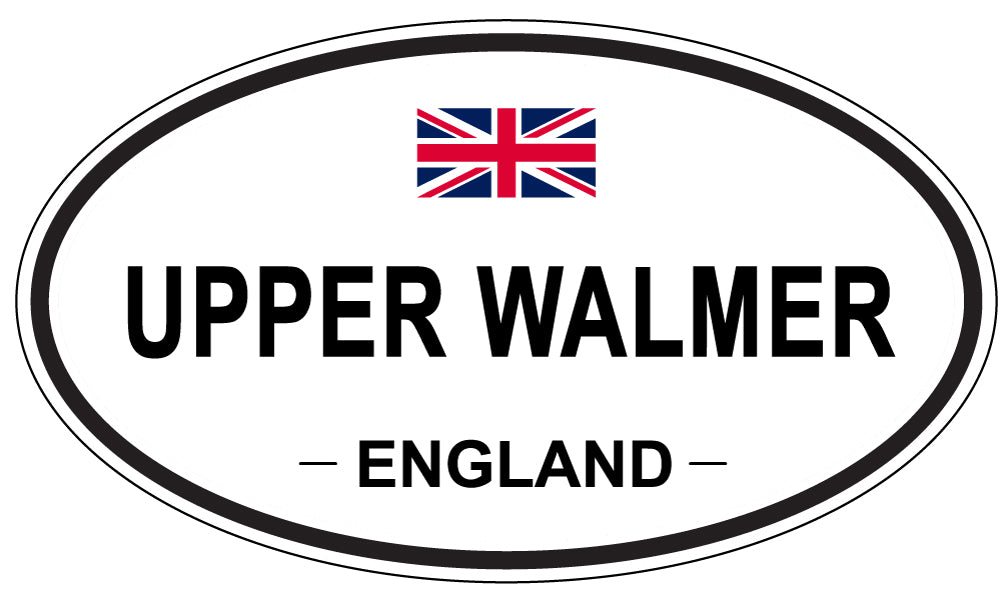 UPPER WALMER, England - Oval Magnet