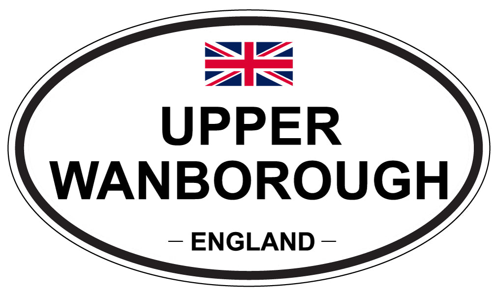 UPPER WANBOROUGH, England - Oval Magnet