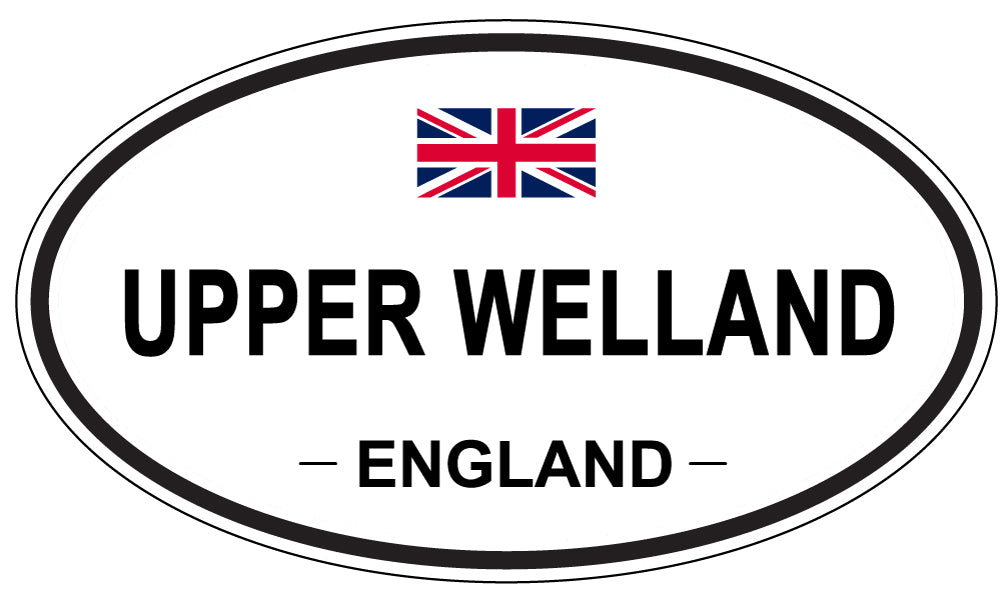 UPPER WELLAND, England - Oval Magnet