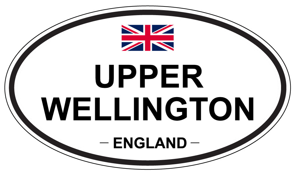 UPPER WELLINGTON, England - Oval Magnet