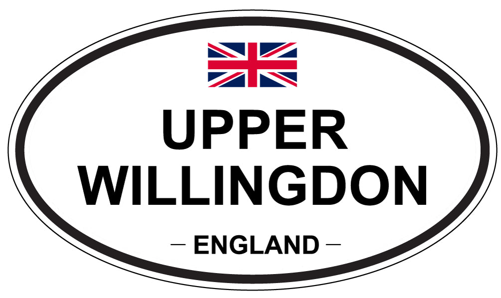 UPPER WILLINGDON, England - Oval Magnet