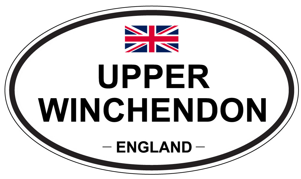 UPPER WINCHENDON, England - Oval Magnet