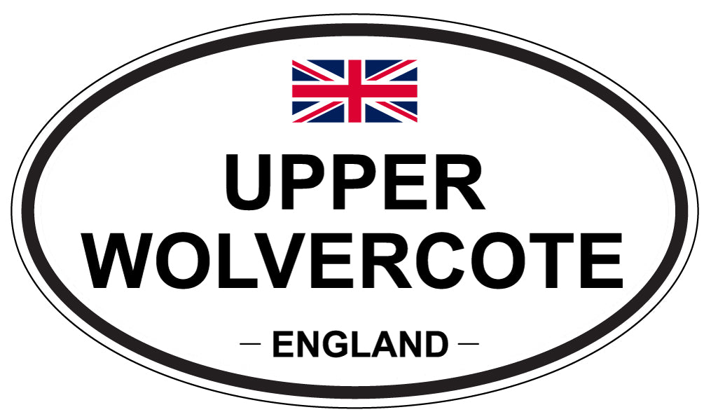 UPPER WOLVERCOTE, England - Oval Magnet