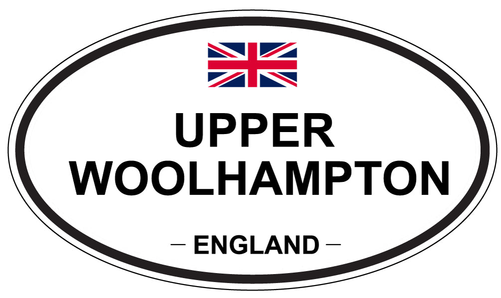 UPPER WOOLHAMPTON, England - Oval Magnet