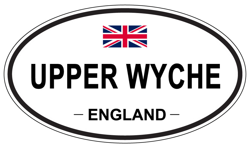 UPPER WYCHE, England - Oval Magnet