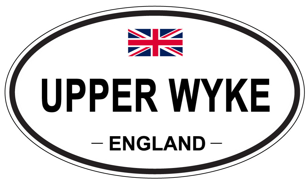 UPPER WYKE, England - Oval Magnet