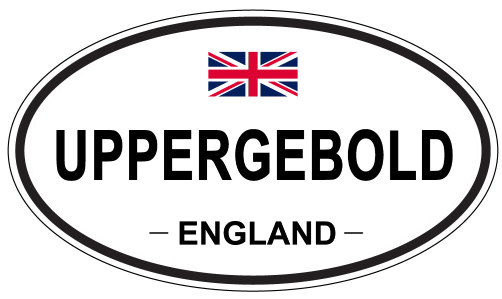 UPPERGEBOLD, England - Oval Magnet