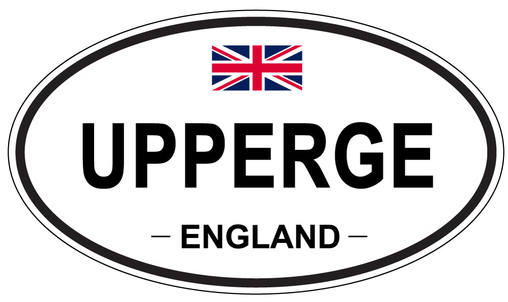 UPPERGE, England - Oval Magnet