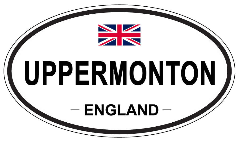 UPPERMONTON, England - Oval Magnet