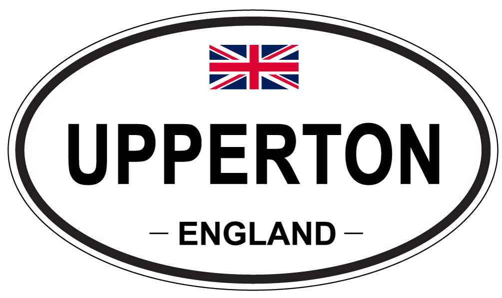 UPPERTON, England - Oval Magnet