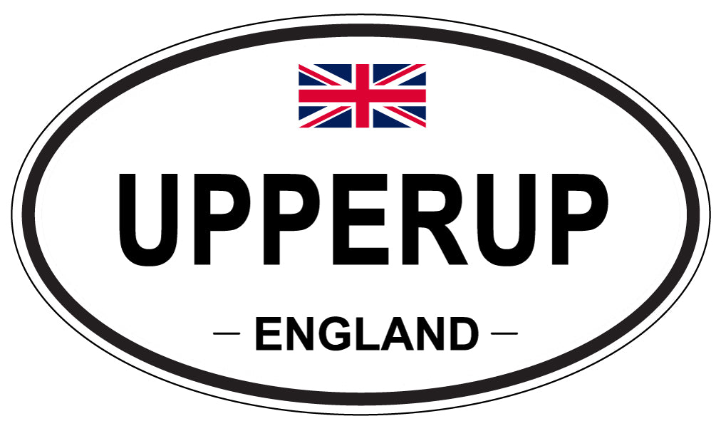UPPERUP, England - Oval Magnet