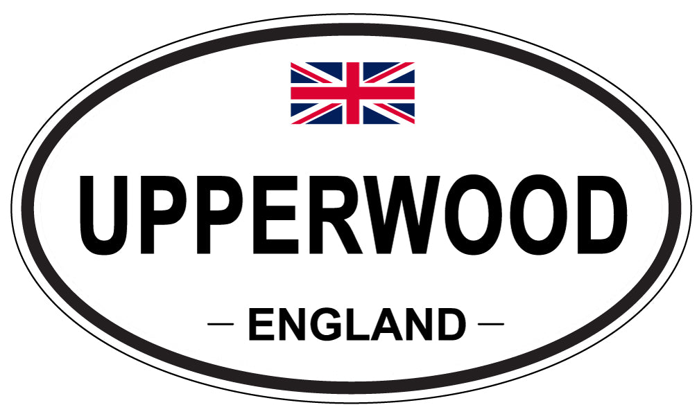 UPPERWOOD, England - Oval Magnet
