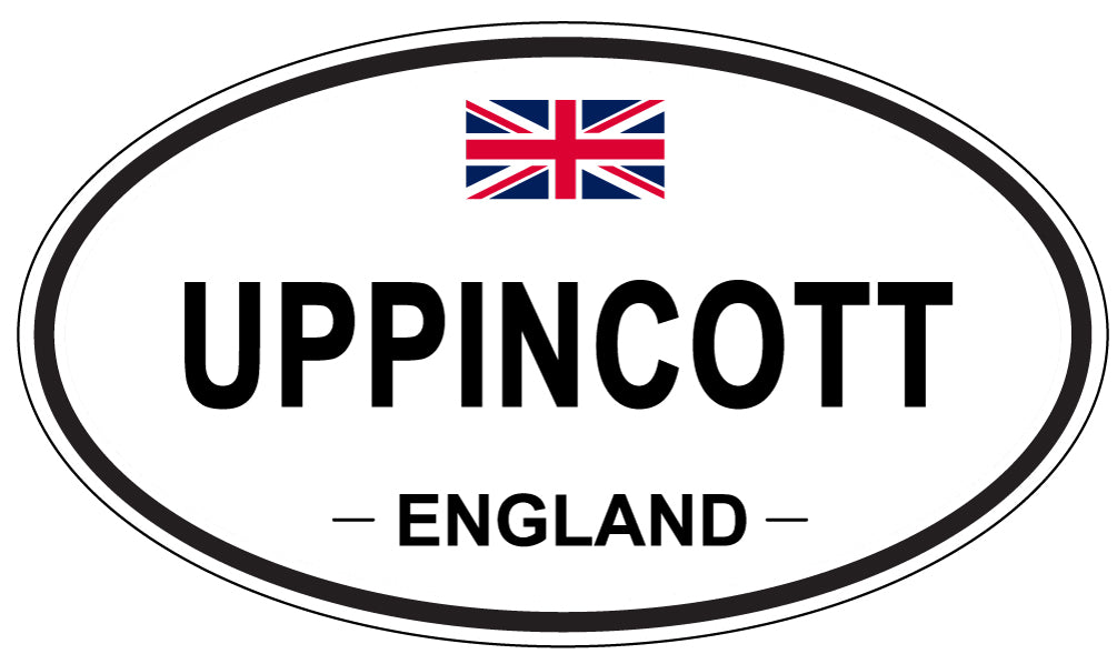 UPPINCOTT, England - Oval Magnet