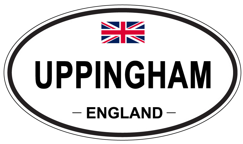 UPPINGHAM, England - Oval Magnet