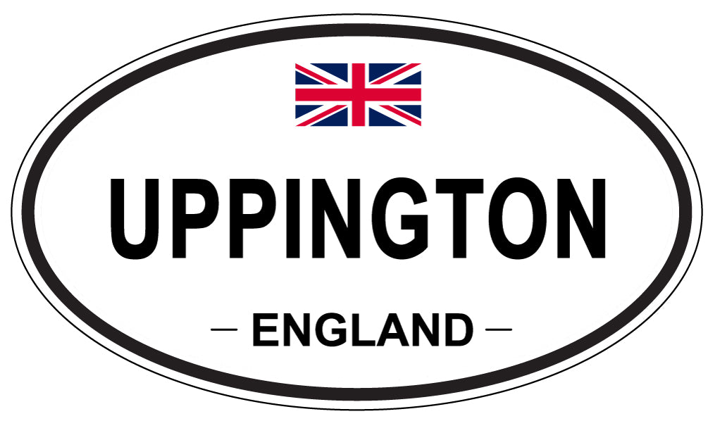 UPPINGTON, England - Oval Magnet