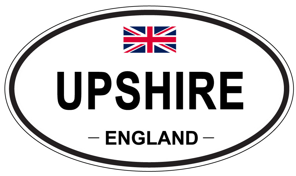 UPSHIRE, England - Oval Magnet