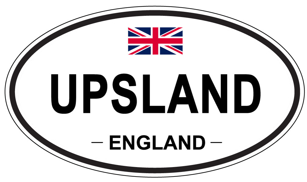 UPSLAND, England - Oval Magnet