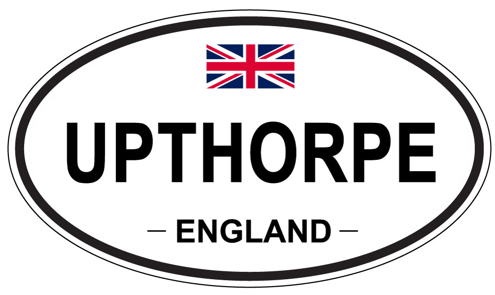 UPTHORPE, England - Oval Magnet