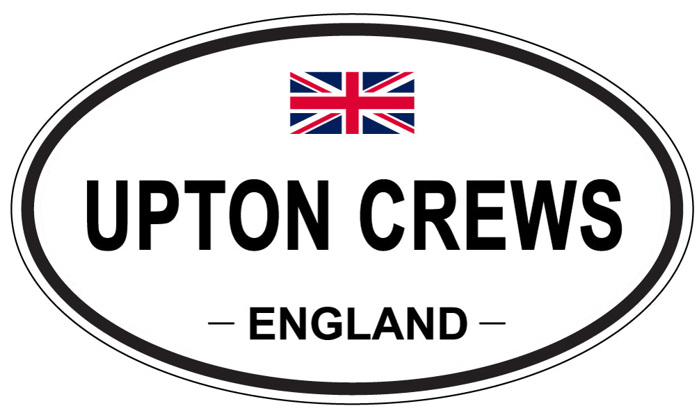 UPTON CREWS, England - Oval Magnet