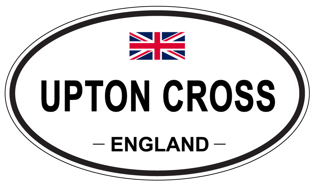 UPTON CROSS, England - Oval Magnet