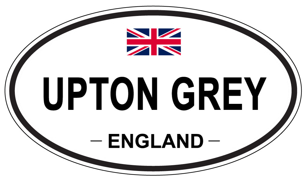 UPTON GREY, England - Oval Magnet