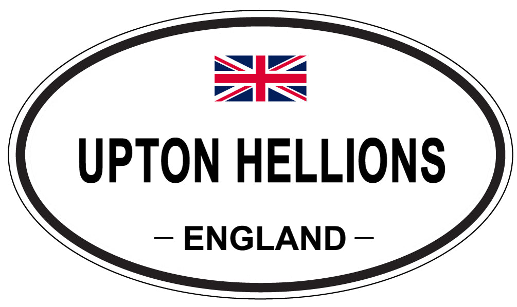 UPTON HELLIONS, England - Oval Magnet