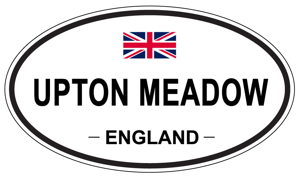 UPTON MEADOW, England - Oval Magnet
