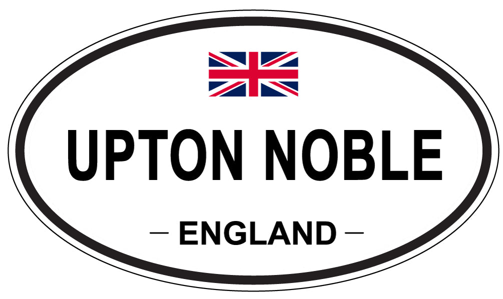 UPTON NOBLE, England - Oval Magnet