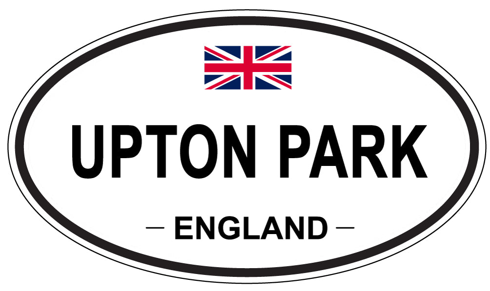 UPTON PARK, England - Oval Magnet