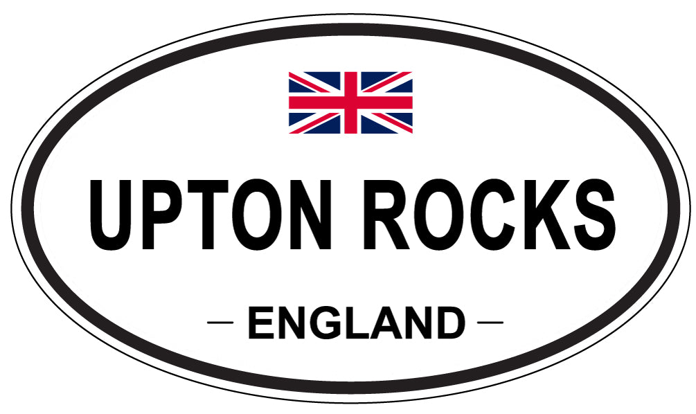 UPTON ROCKS, England - Oval Magnet