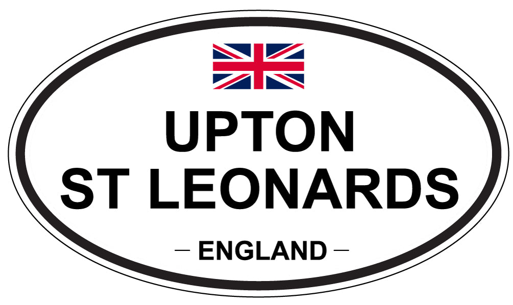 UPTON ST LEONARDS, England - Oval Magnet