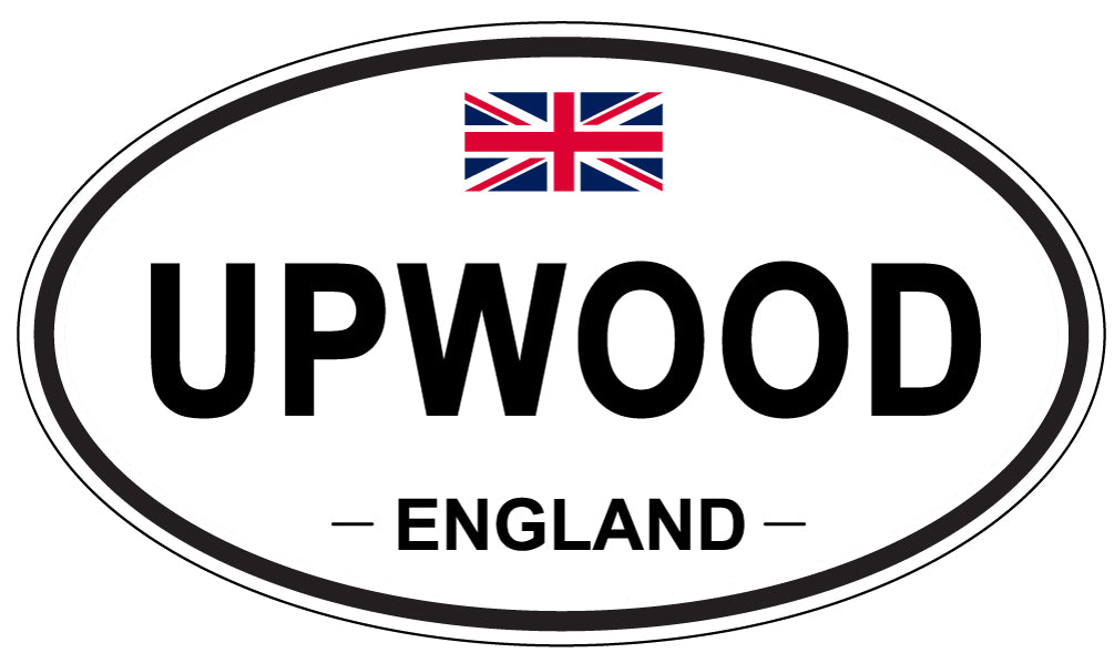 UPWOOD, England - Oval Magnet