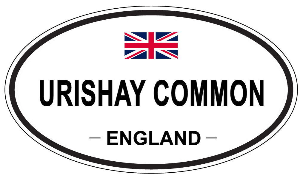 URISHAY COMMON, England - Oval Magnet