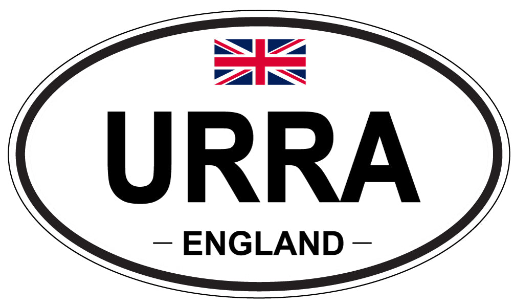 URRA, England - Oval Magnet