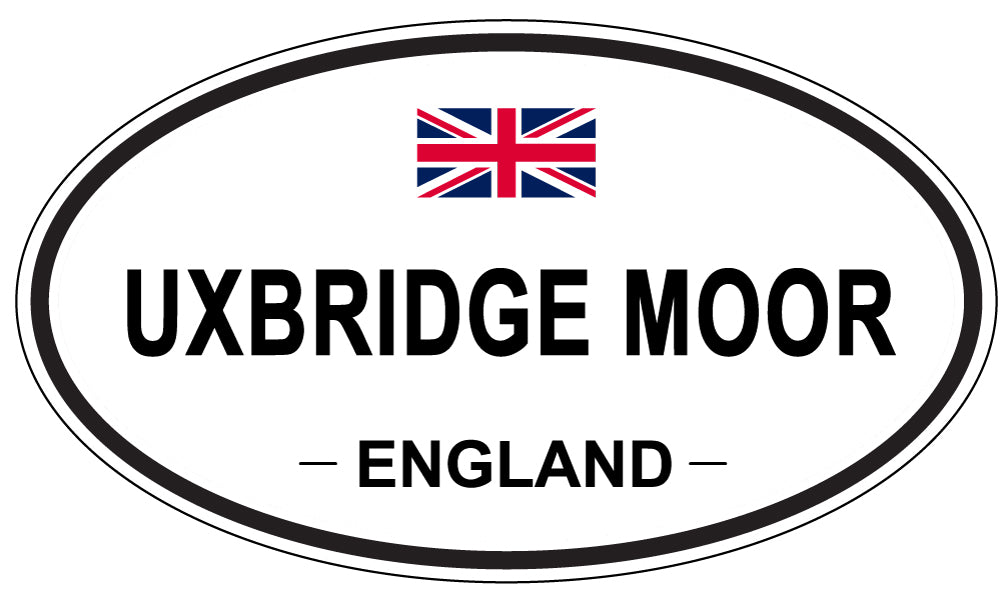 UXBRIDGE MOOR, England - Oval Magnet