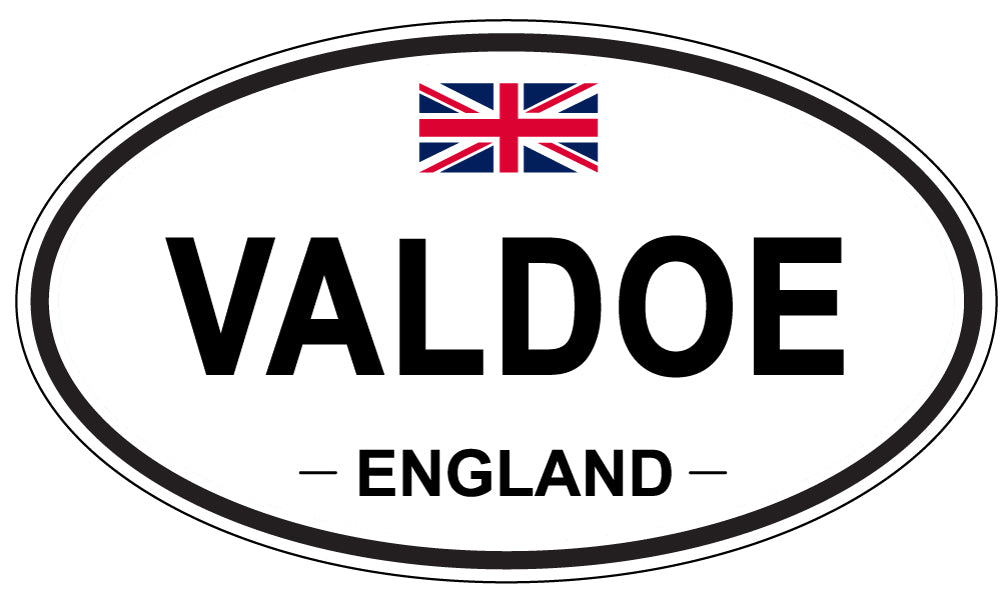 VALDOE, England - Oval Magnet