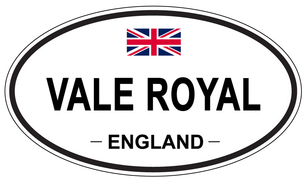 VALE ROYAL, England - Oval Magnet