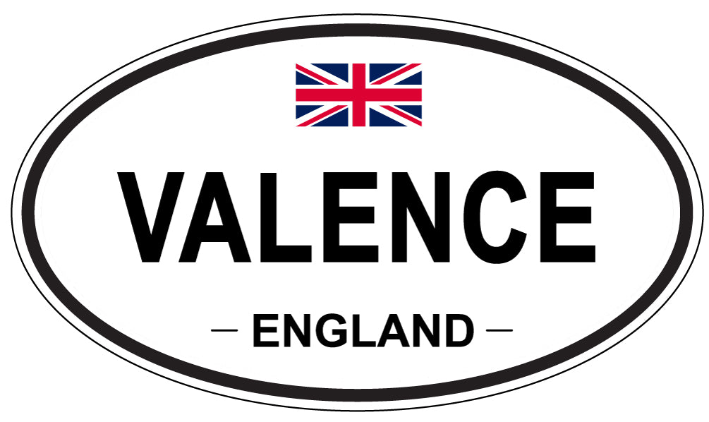 VALENCE, England - Oval Magnet