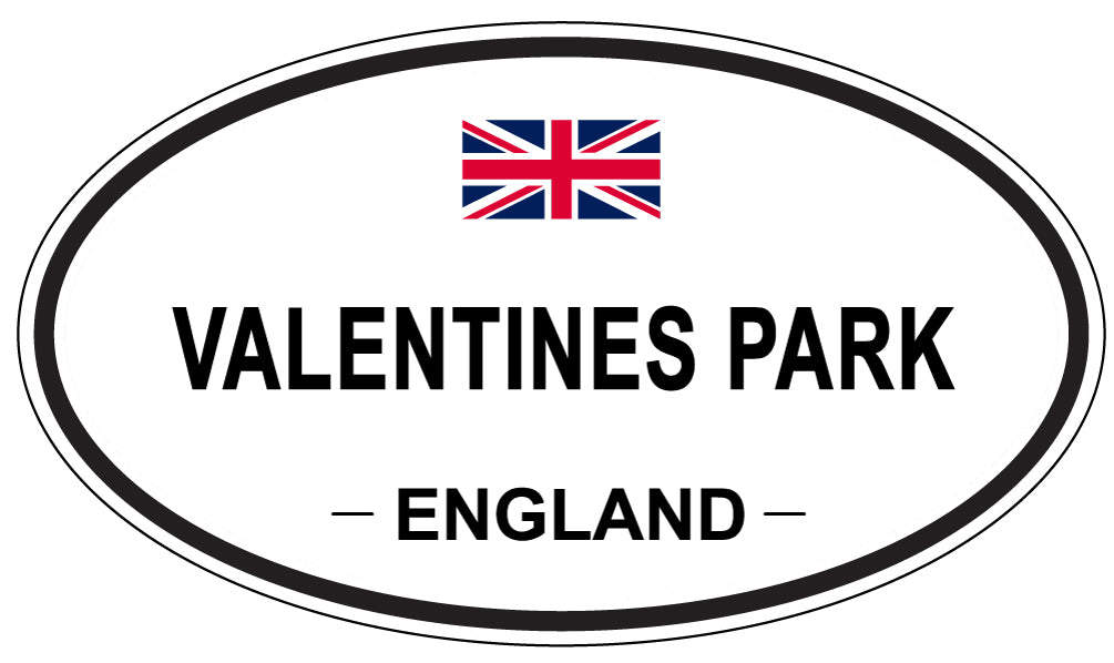 VALENTINES PARK, England - Oval Magnet