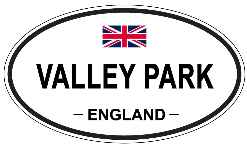 VALLEY PARK, England - Oval Magnet