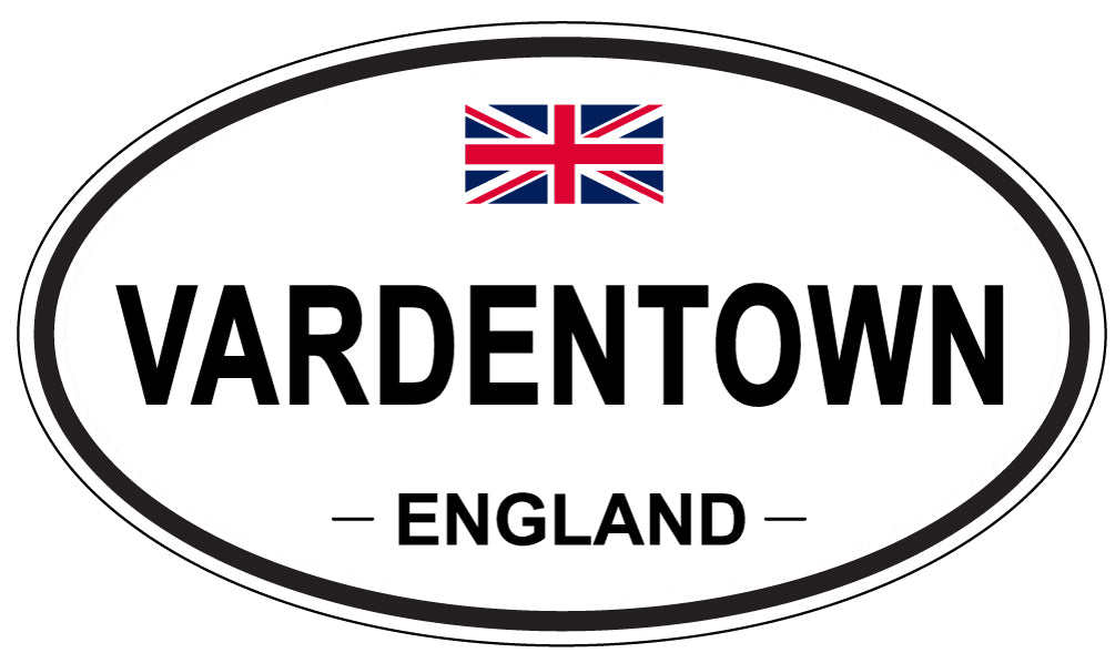VARDENTOWN, England - Oval Magnet