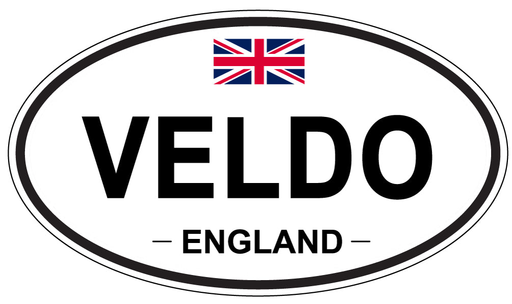 VELDO, England - Oval Magnet
