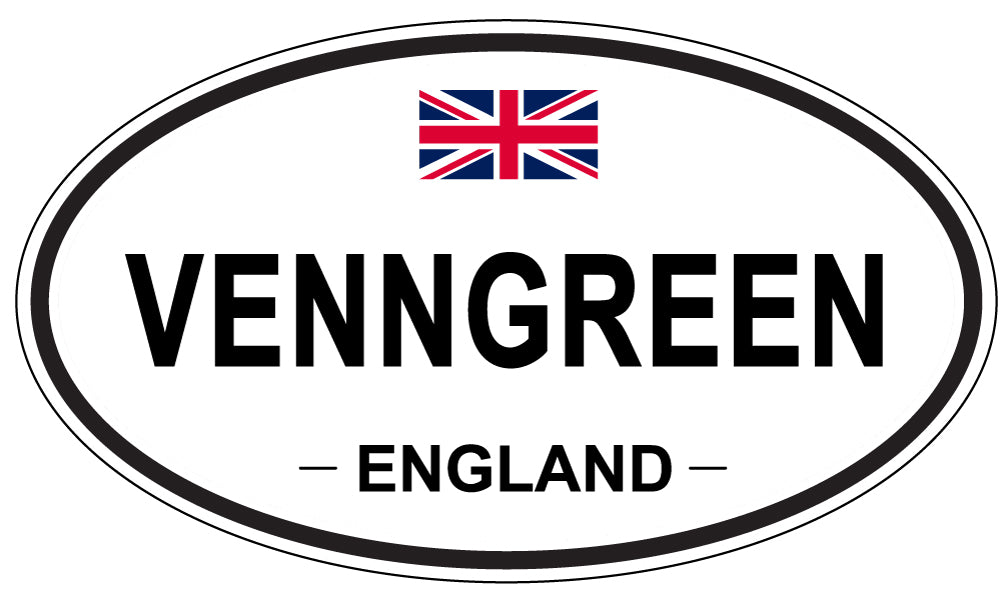 VENNGREEN, England - Oval Magnet