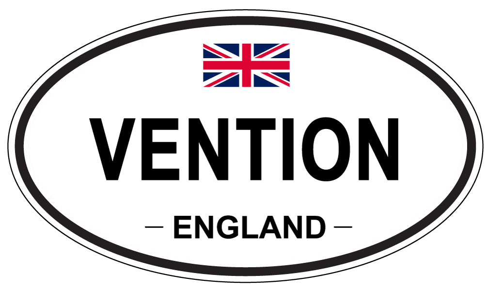 VENTION, England - Oval Magnet