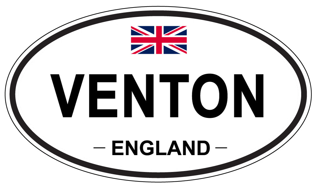 VENTON, England - Oval Magnet