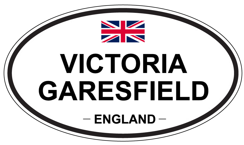 VICTORIA GARESFIELD, England - Oval Magnet