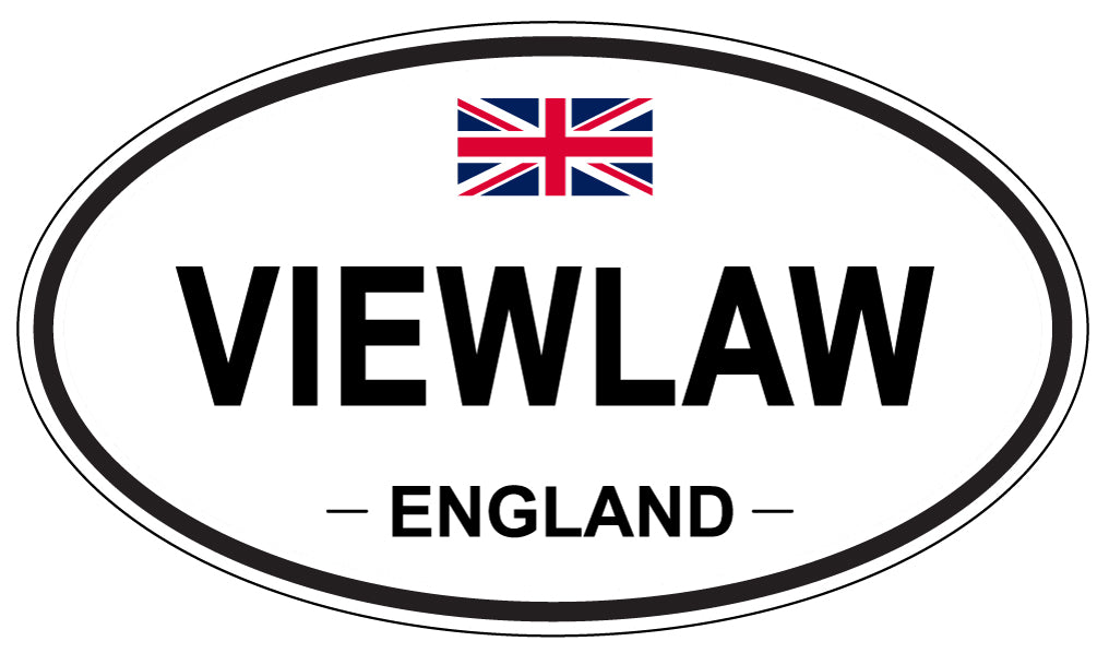VIEWLAW, England - Oval Magnet