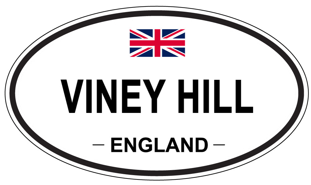 VINEY HILL, England - Oval Magnet